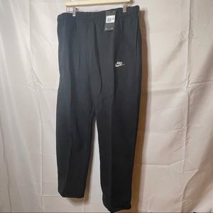 Nike Straight Leg Club Pants Open Hem Pants NWT 3XL